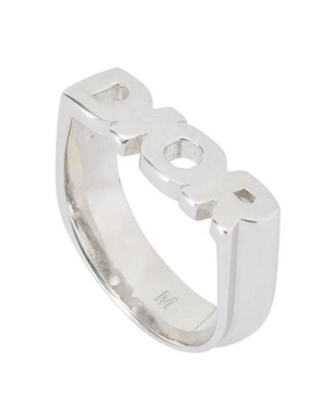 dior ring herren silber|Dior manschen schmuck.